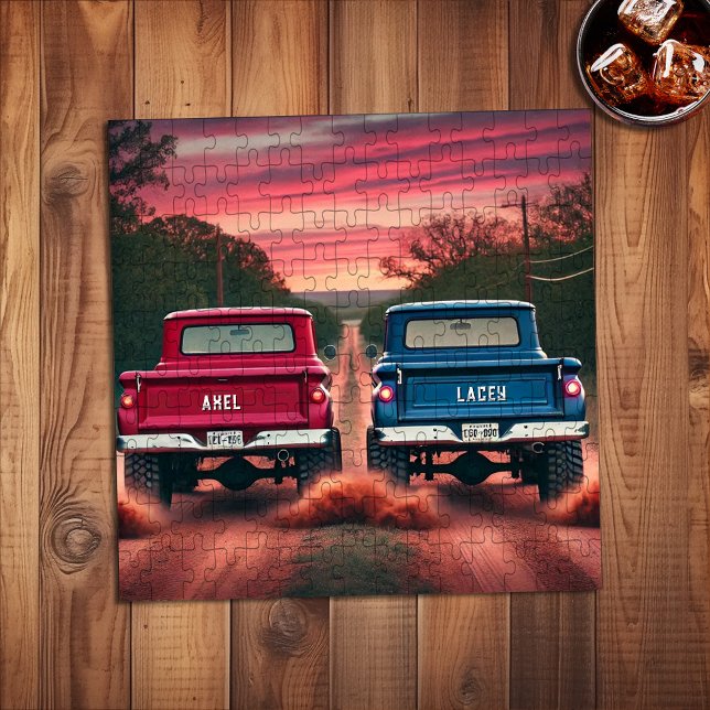 Puzzle Noms de couture des camions des années 1960 sur Re (Créateur téléchargé)