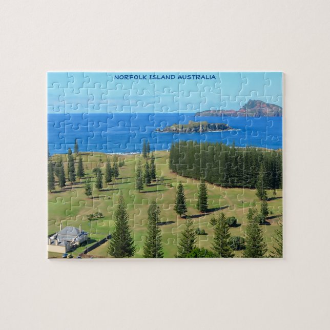 Puzzle Norfolk Island Australie (Horizontal)