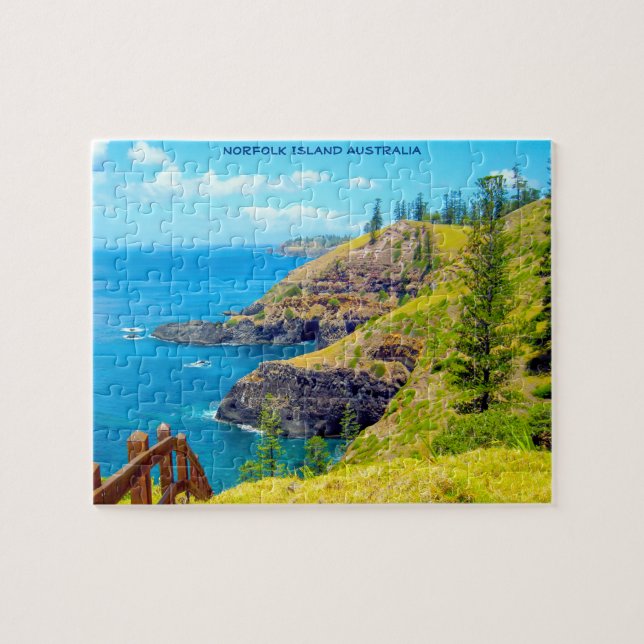 Puzzle Norfolk Island Australie (Horizontal)