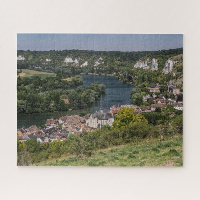 Puzzle Normande - Les Andelys Seine River (Horizontal)