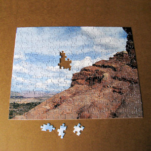 Puzzle North Window Arch Utah Desert Paysage Photo