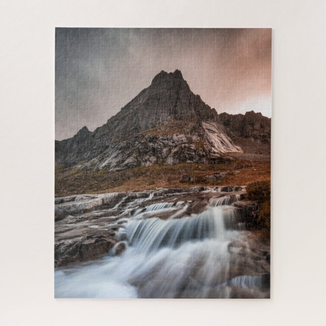 Puzzle Norvège - Photo du paysage (Vertical)