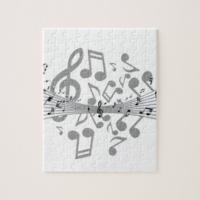 Puzzle Notes de musique (Vertical)