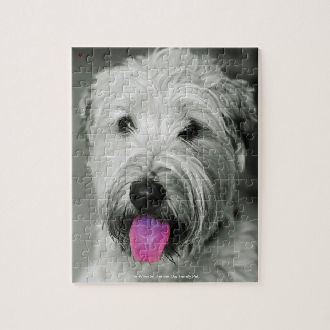 Puzzle Notre animal de compagnie familial (Vertical)