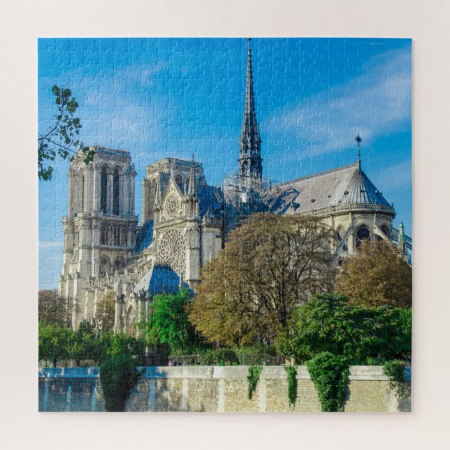 Puzzle Notre Dame de Paris en France (Vertical)