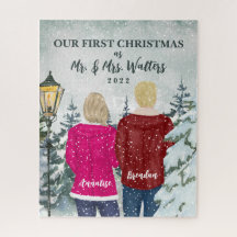 Notre premier Noël en tant que M. et Mme Marié