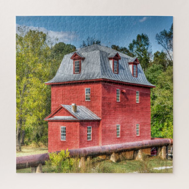 Puzzle Nous adorons The Big Otter Mill Virginia. (Vertical)