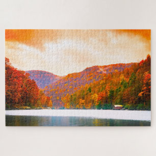 Puzzle Nous aimons Cheat Lake Virginie-Occidentale.