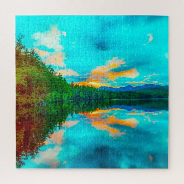 Puzzle Nous aimons Chocura Lake New Hampshire (Vertical)