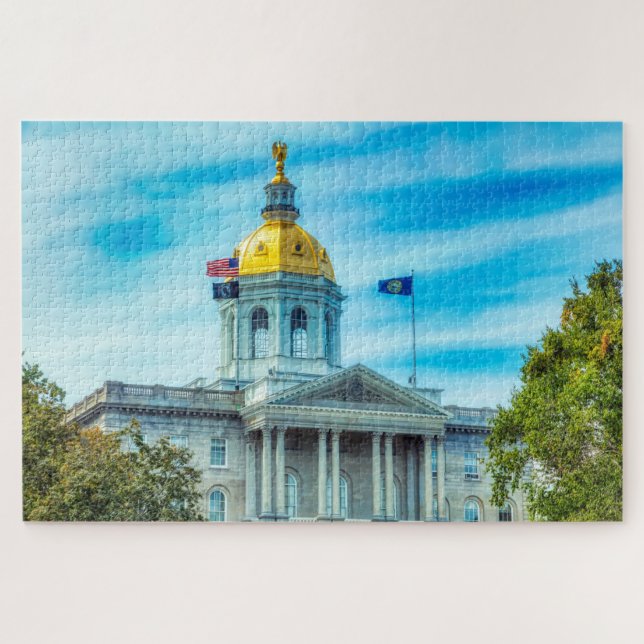 Puzzle Nous aimons Concord New Hampshire (Horizontal)