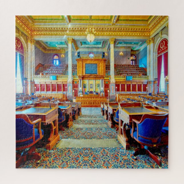 Puzzle Nous aimons Des Moines Iowa. (Vertical)