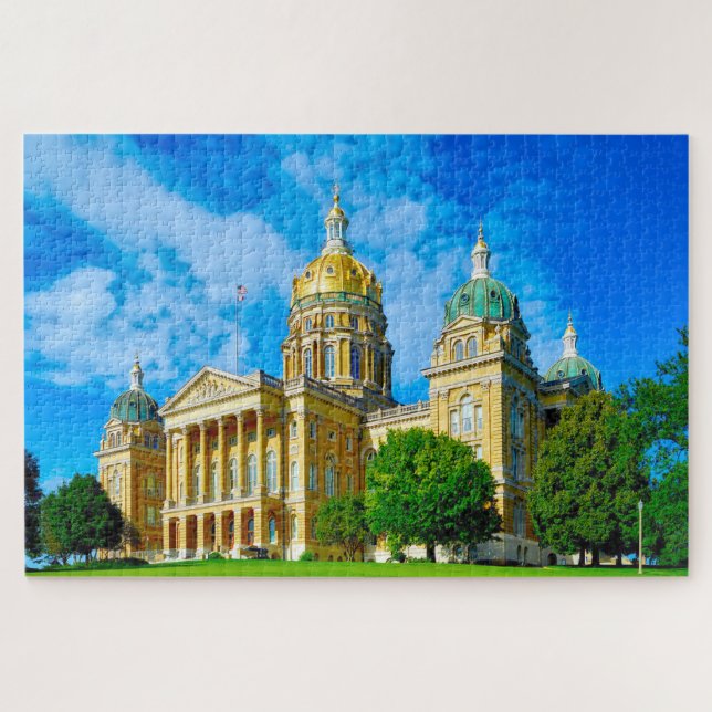 Puzzle Nous aimons Des Moines Iowa. (Horizontal)