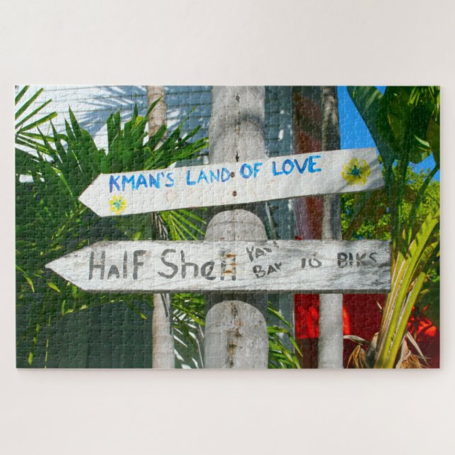 Puzzle Nous aimons Key West en Floride (Horizontal)