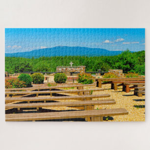 Puzzle Nous aimons la Cathédrale des Pins New Hampshire