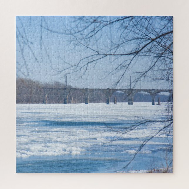 Puzzle Nous aimons le fleuve Delaware (Vertical)