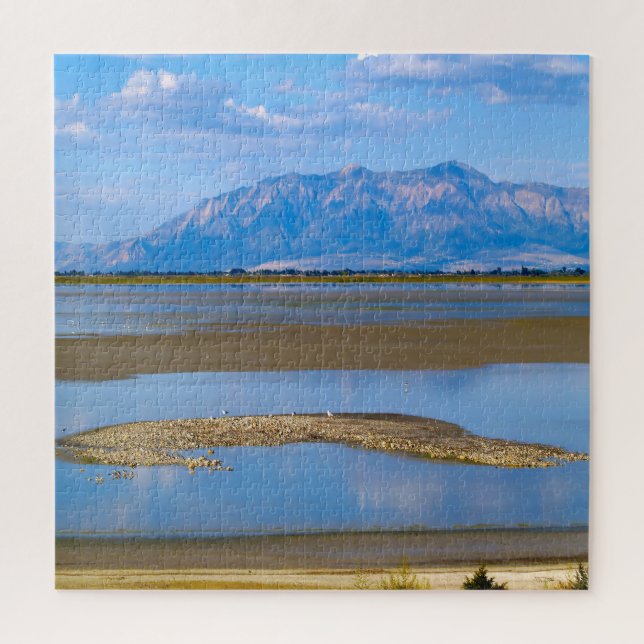 Puzzle Nous Aimons Le Grand Lac Salé Utah (Vertical)