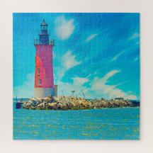 Nous aimons le phare Delaware
