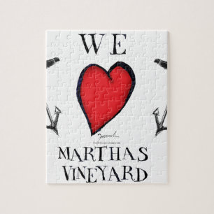 Puzzle nous aimons le vignoble de Martha