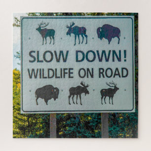 Puzzle Nous Aimons Le Wyoming.