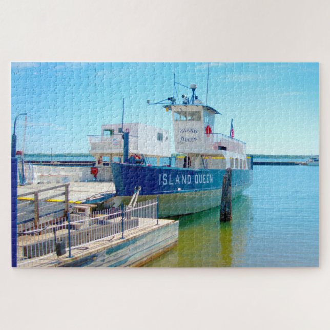 Puzzle Nous aimons Madeline Island Ferries Wisconsin. (Horizontal)