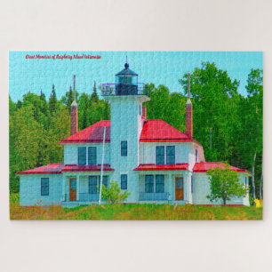 Puzzle Nous aimons Raspberry Island Wisconsin. Jigsaw Puz
