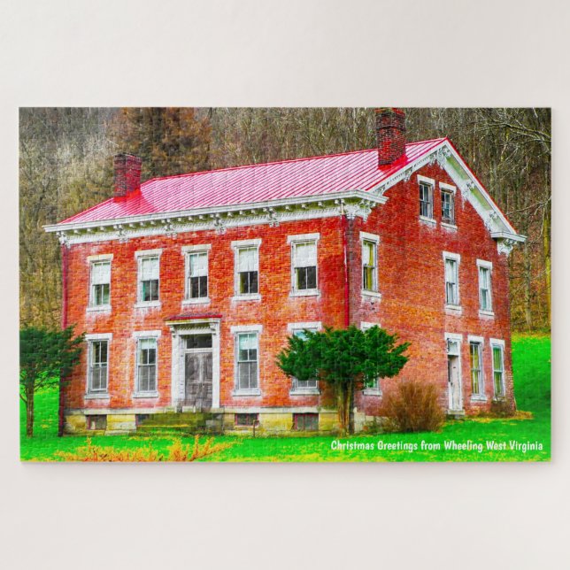 Puzzle Nous aimons Router en Virginie Occidentale. Jigsaw (Horizontal)