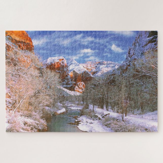 Puzzle Nous Aimons Virgin River National Park Utah (Horizontal)