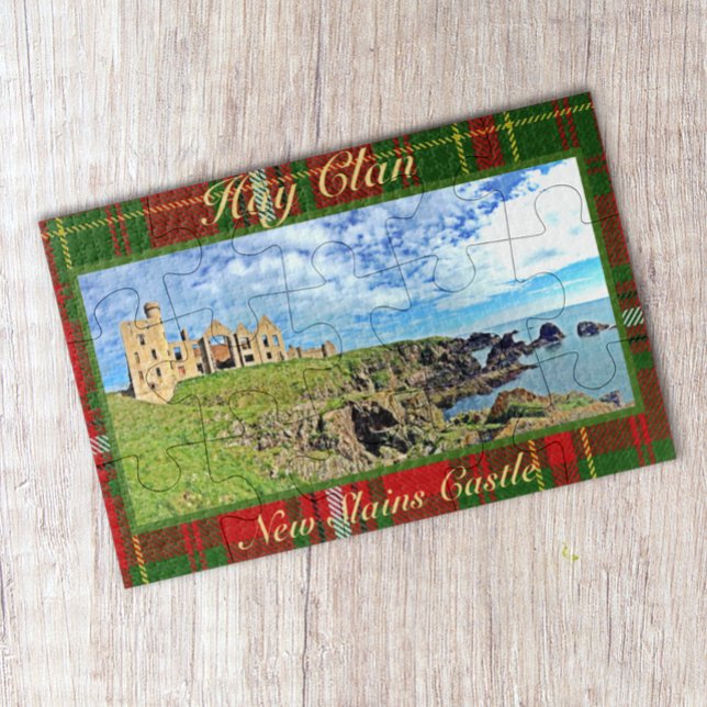 Puzzle Nouveau château des Esclaves - Hay Clan Tartan Jig (Créateur téléchargé)