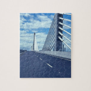 Puzzle Nouveau pont suspendu New Ross Wexford Irlande.