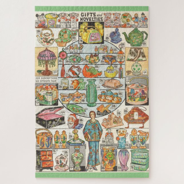 Puzzle Nouveautés cadeaux (Vertical)