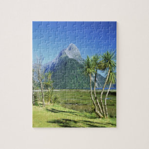 Puzzle Nouvelle-Zélande, île du Sud,  Mitre Peak,