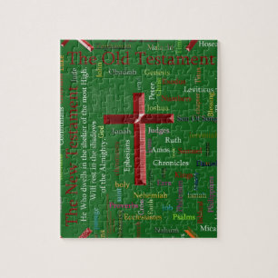 Puzzle Nuage de mots verts religieux