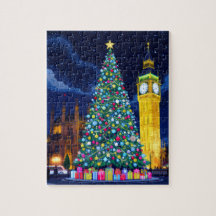 Nuit à Noël à Londres