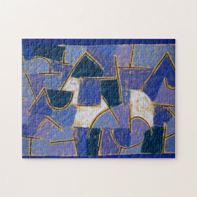 Puzzle Nuit bleue, 1937 par Paul Klee (Horizontal)