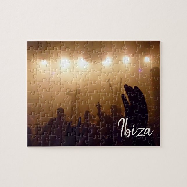 Puzzle Nuit Club à Ibiza Photographie (Horizontal)