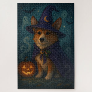 Puzzle Nuit de jeu Fantastique Mystique Corgi Enchanté 