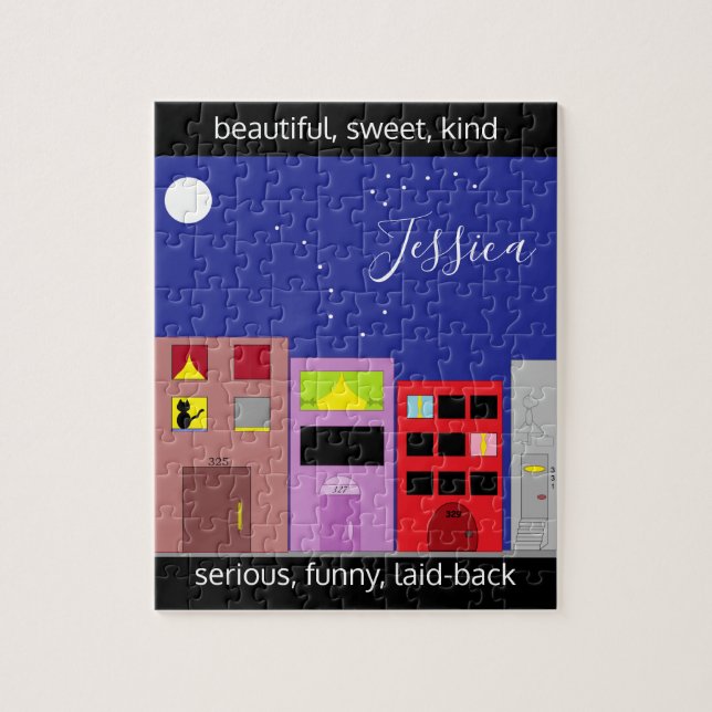 Puzzle Nuit en ville (Vertical)