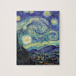 Puzzle Nuit étoilée par van Gogh