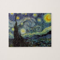 Nuit étoilée par van Gogh Art moderne Peinture Ble