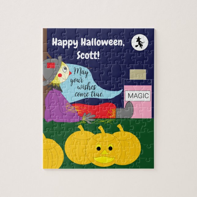 Puzzle Nuit magique - Halloween : (Vertical)