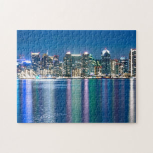 Puzzle Nuit Skyline San Diego