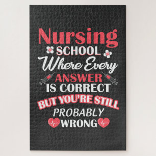 Puzzle Nursing Life   Nursing School Student