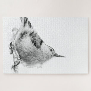 Puzzle Nuthatch, Photographie d'Oiseau Clé
