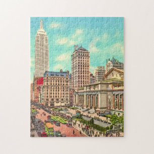 Puzzle NYC - 42e Rue & 5e Ave. 11x14
