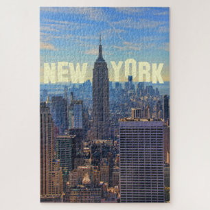 Puzzle NYC Skyline Empire State Building, World Trade 2C