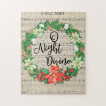 O Holy Night Sheet Musique Christmas Wave