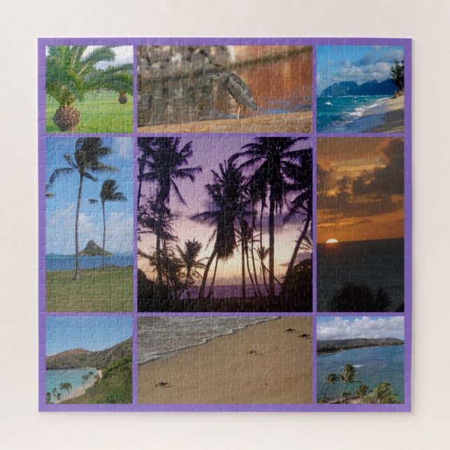 Puzzle Oahu, Hawaii (Vertical)