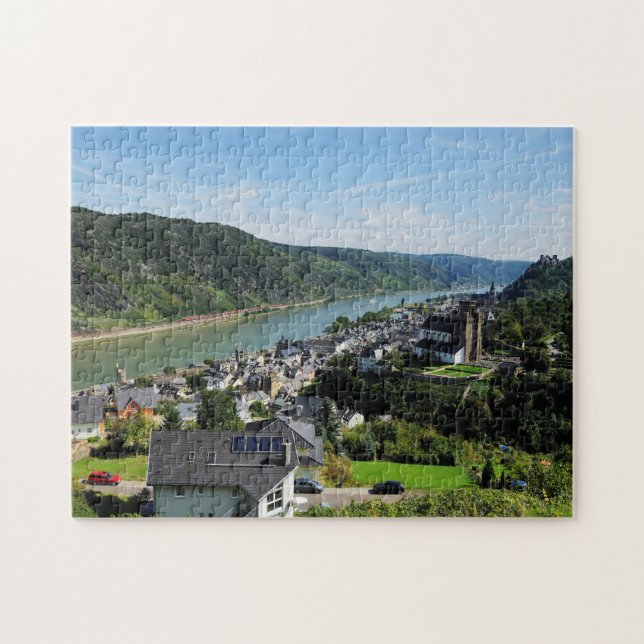 Puzzle Oberwesel im Mittelrheintal (Horizontal)