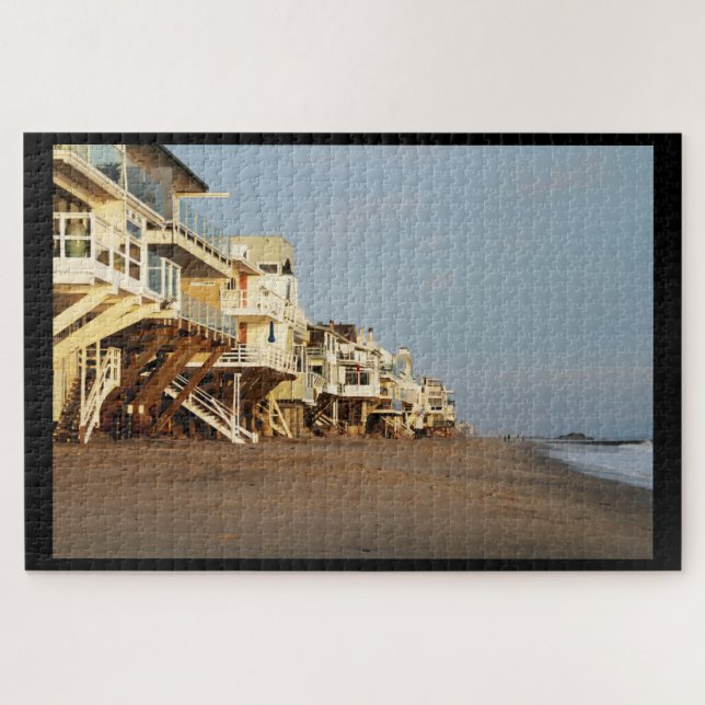 Puzzle Ocean Beach View, Malibu, Californie (Horizontal)