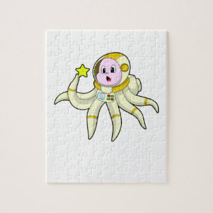 Puzzle Octopus comme plongeur avec étoile